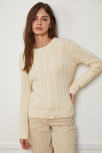 Remi Cable Knit Sweater