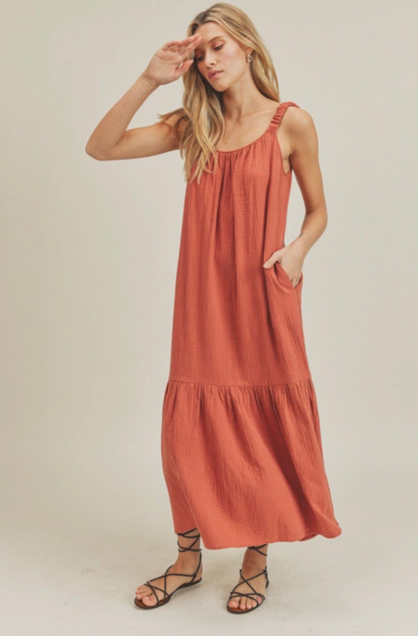 Ladies Relaxed Maxi Dress
